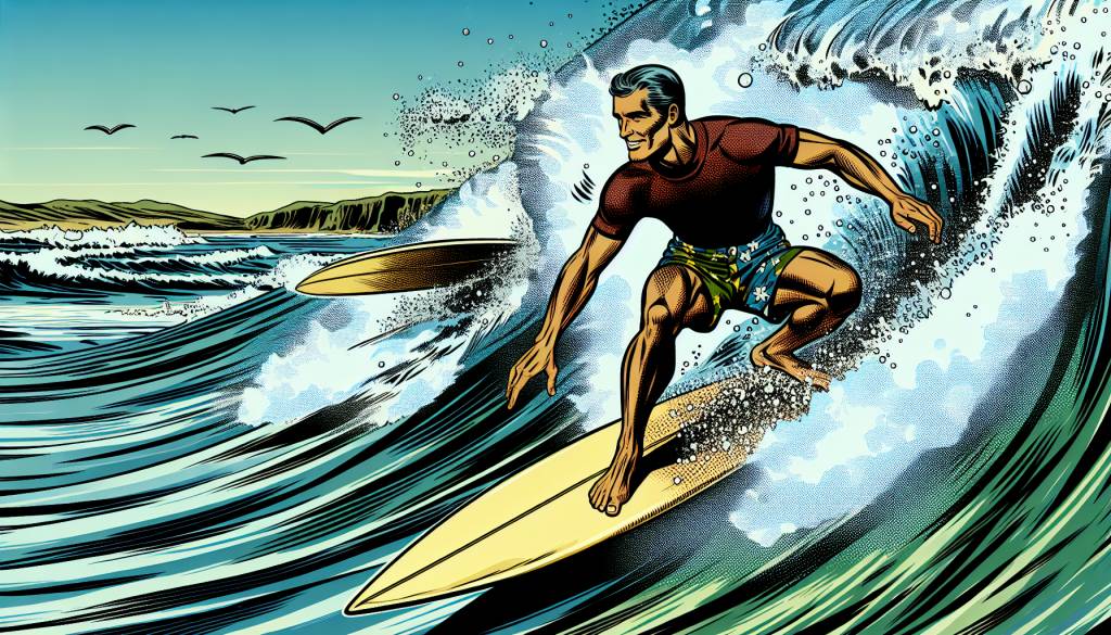 portraits de surfeurs de légende : histoires et inspirations