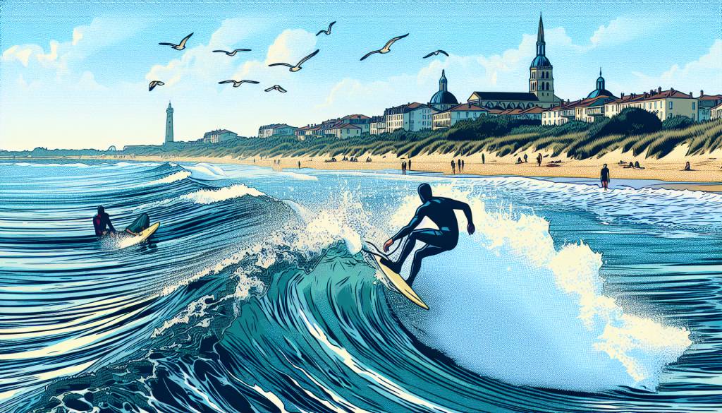 le surf au Porge : une expérience de glisse unique en Gironde
